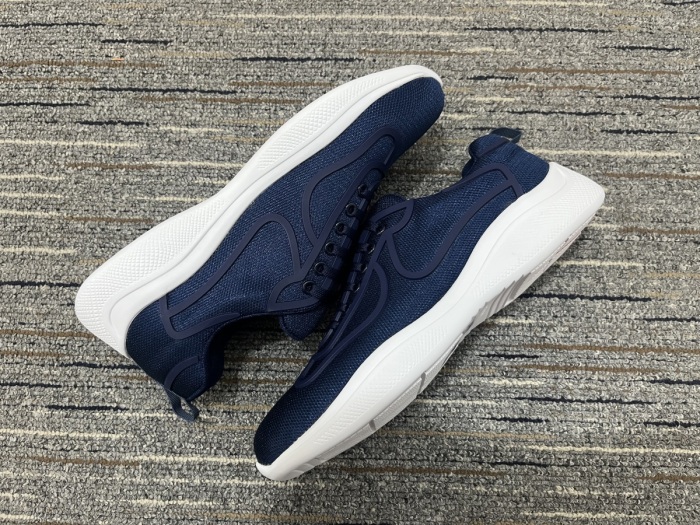 Men  P*rada Top Sneakers
