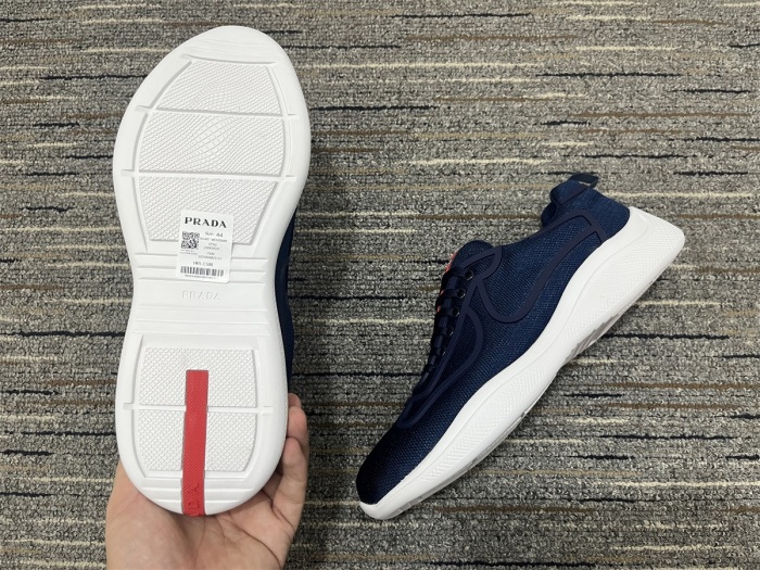 Men  P*rada Top Sneakers