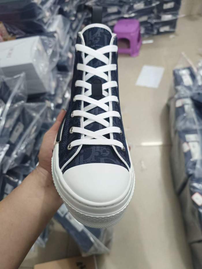 Men  D*ior Top Sneakers