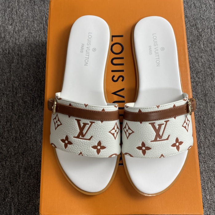 Women L*ouis V*uitton Top Slippers