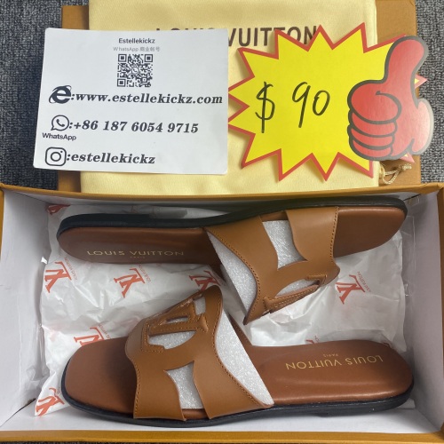 Women L*ouis V*uitton Top Slippers