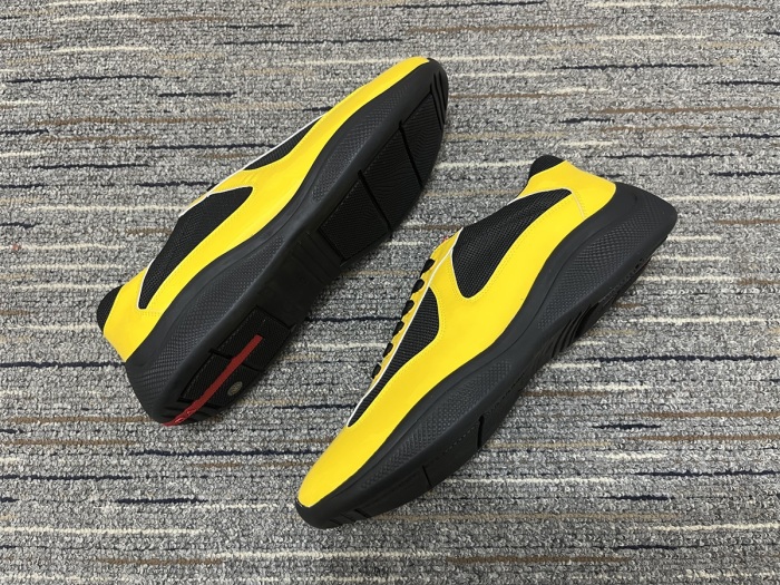 Men  P*rada Top Sneakers
