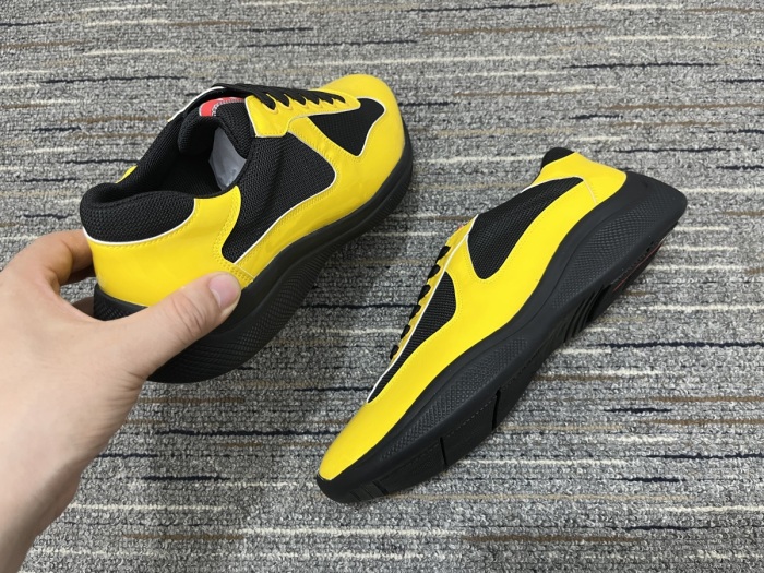 Men  P*rada Top Sneakers