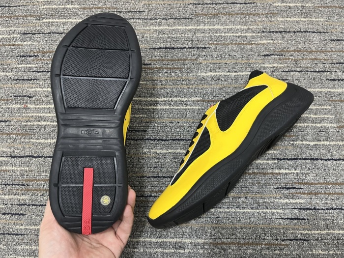 Men  P*rada Top Sneakers