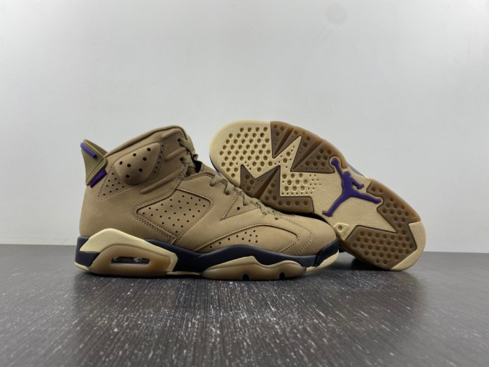 A*ir J*ordan 6 WMNS Gore-Tex “Brown Kelp”  FD1643-300