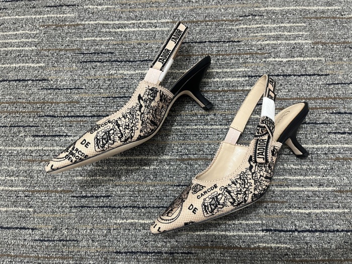Women D*ior Top Sandals