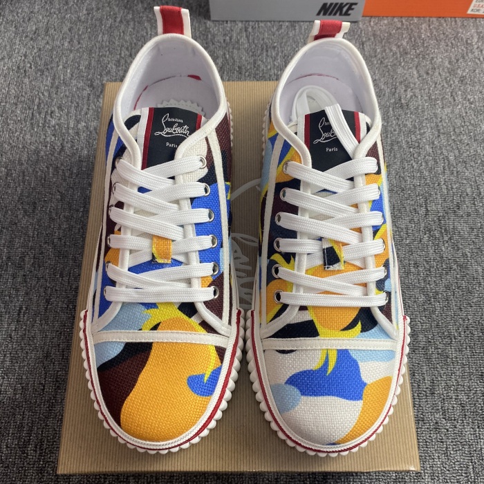 Men Women C*hristian L*ouboutin Top Sneaker
