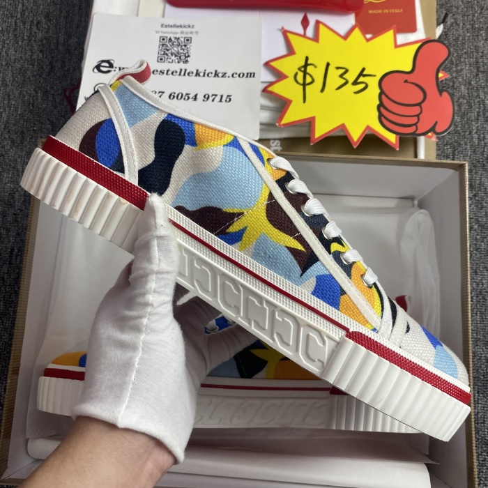 Men Women C*hristian L*ouboutin Top Sneaker