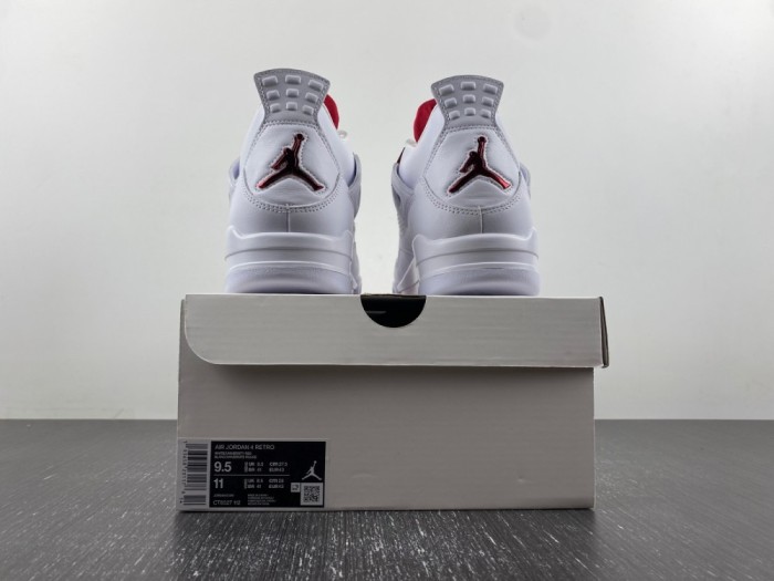 Air Jordan 4 Retro Metallic Red CT8527-112