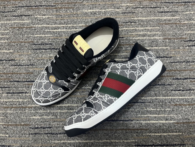 Men G*ucci Top Sneaker  2.5CM