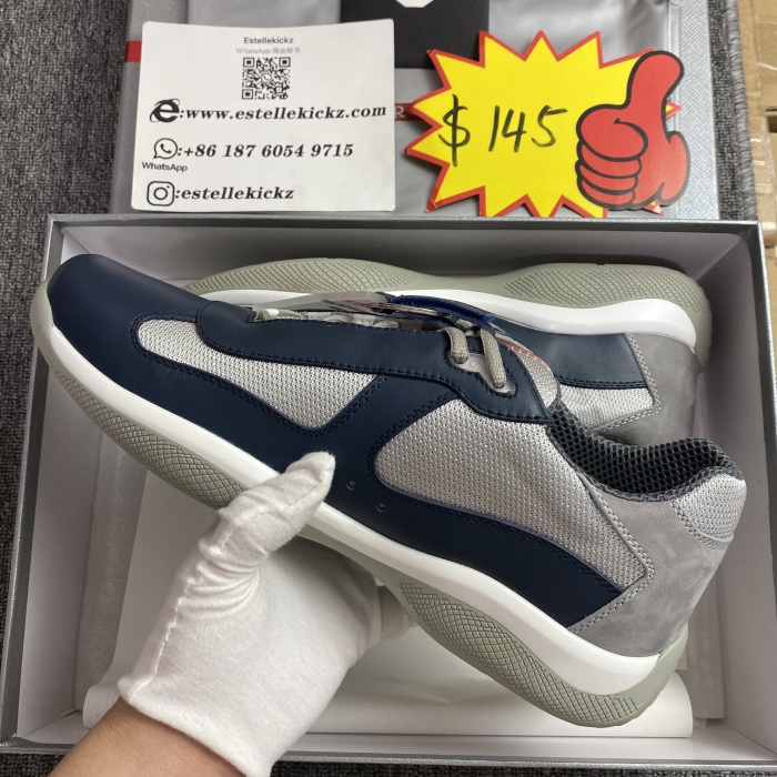 Mens P*rada Top Sneakers