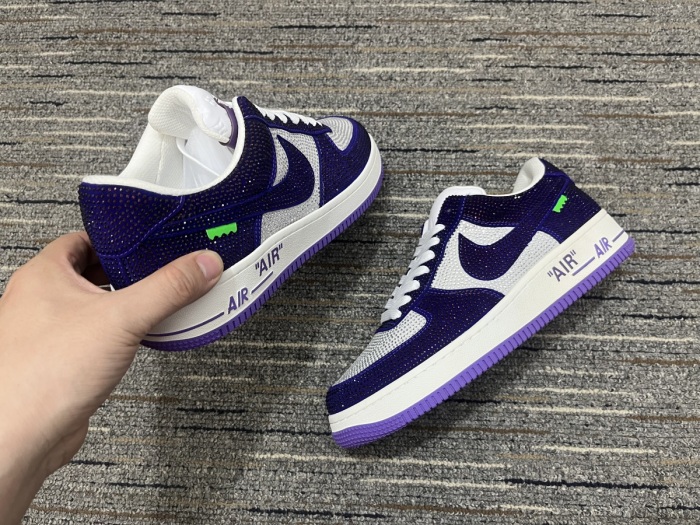 Men  L*ouis V*uitton x A*ir J*ordan Top Quality Sneakers