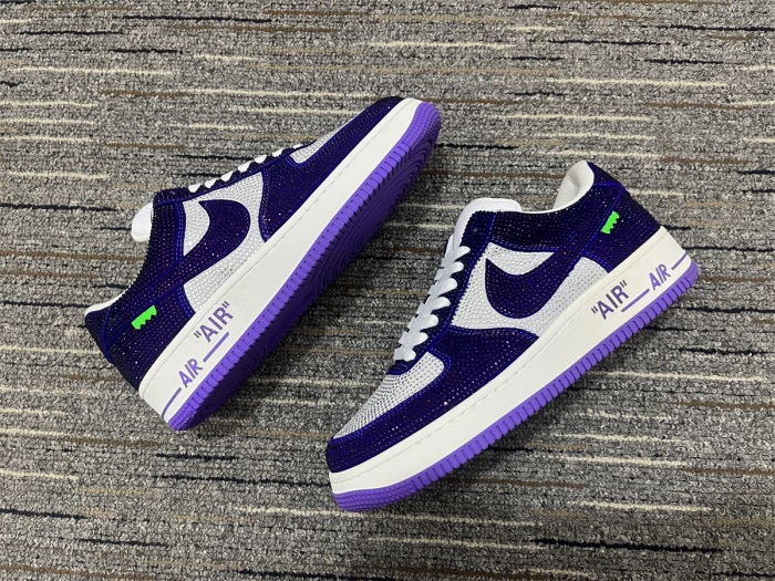 Men  L*ouis V*uitton x A*ir J*ordan Top Quality Sneakers