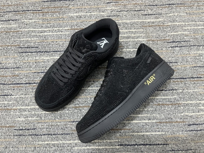Men  L*ouis V*uitton x A*ir J*ordan Top Quality Sneakers