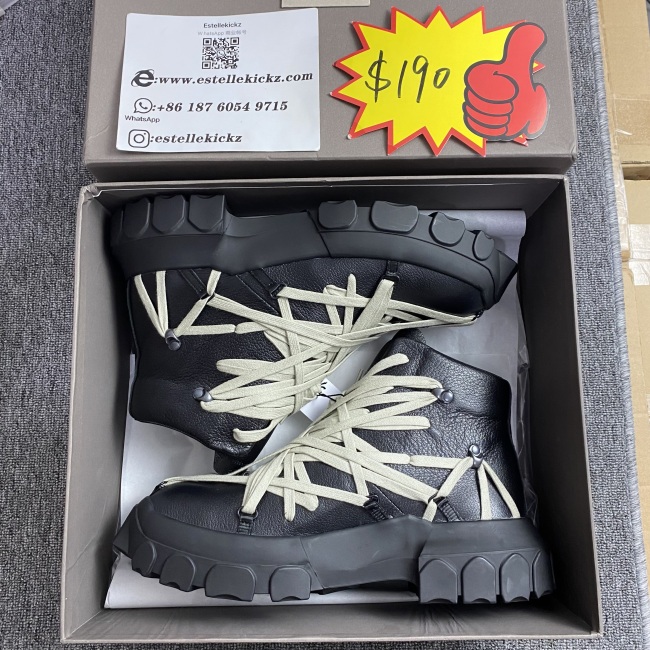Men Women R*ick O*wens Top Sneaker
