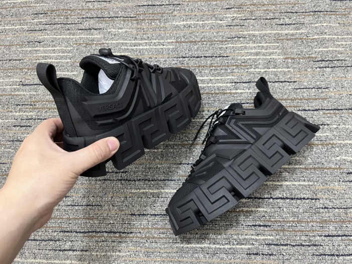 Men Women V*ersace Top Sneakers