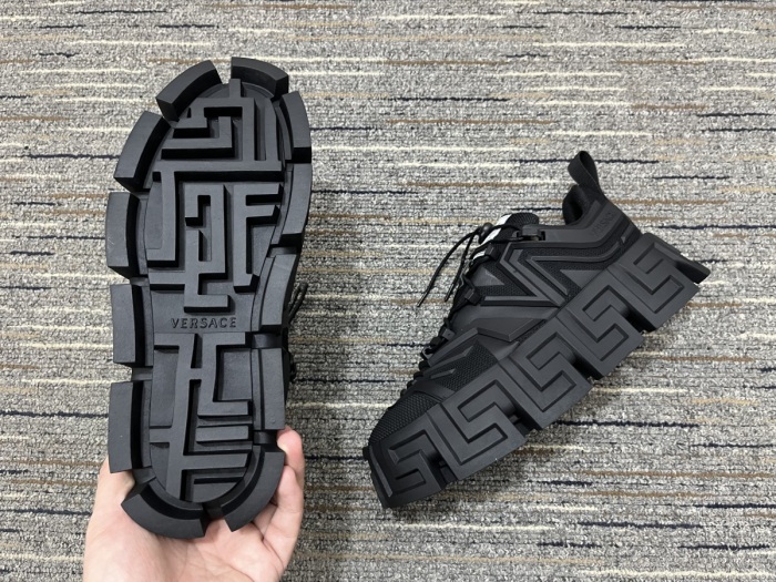 Men Women V*ersace Top Sneakers