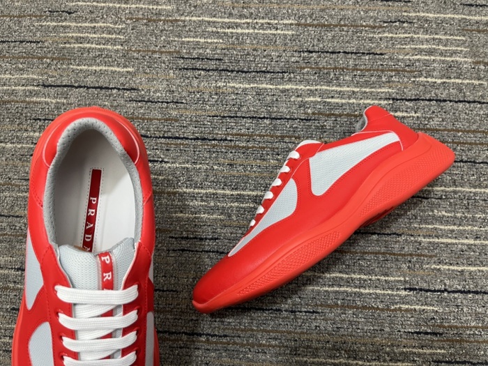 Men  P*rada Top Sneakers