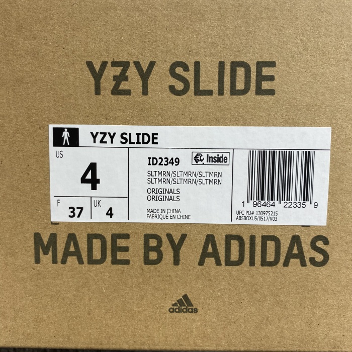 a*didas YEEZY SLIDE “Slate Marine” ID2349