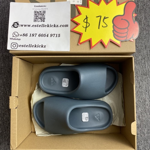 a*didas YEEZY SLIDE “Slate Marine” ID2349