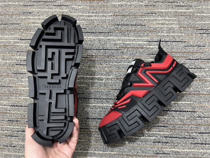 Men  V*ersace Top Sneakers