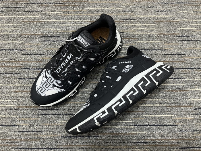 Men Women V*ersace Top Sneakers