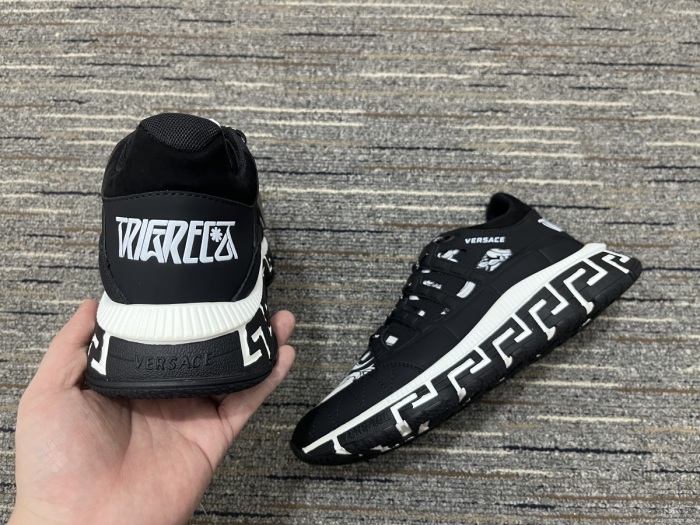 Men Women V*ersace Top Sneakers