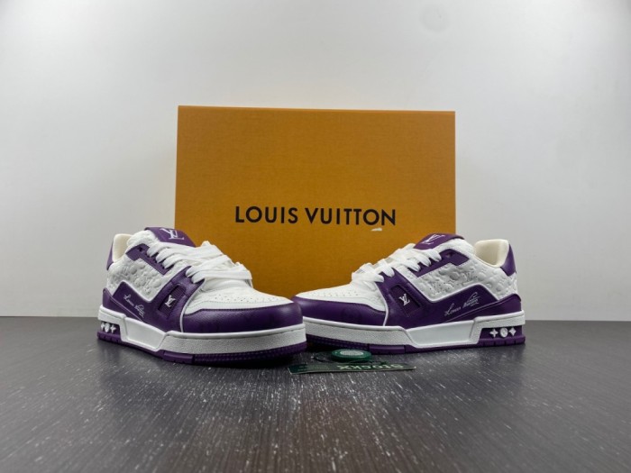 Men  L*ouis V*uitton Top Sneakers
