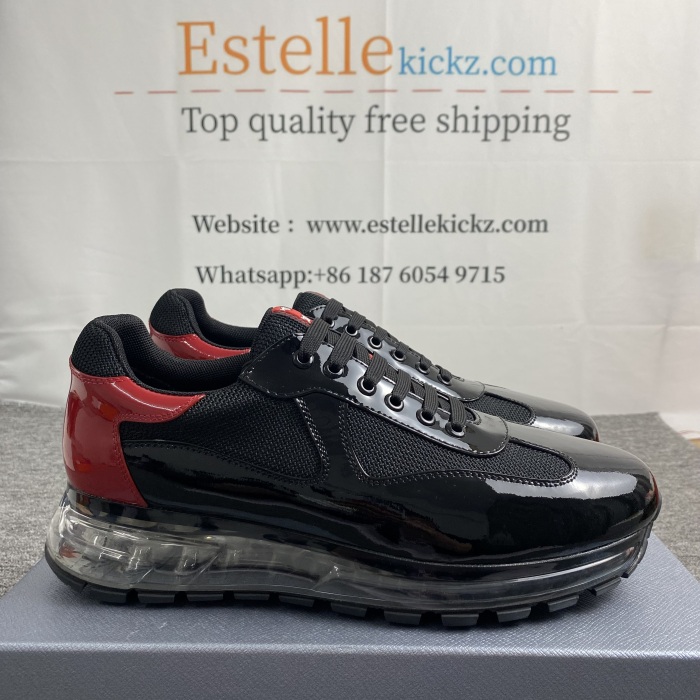 Mens P*rada Top Sneakers