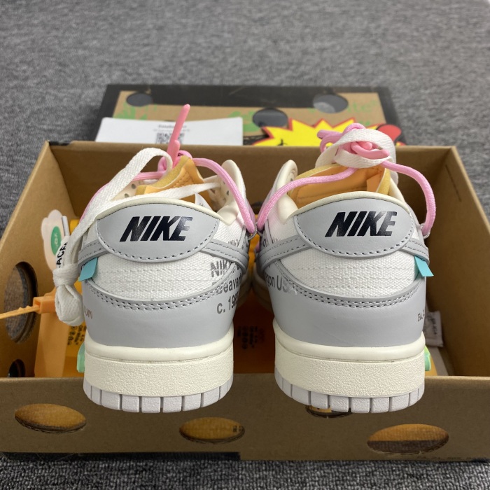 O*ff-W*hite x Nike Dunk Low DM1602 109