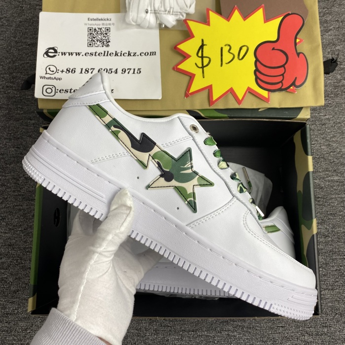 Men Women B*ape Top Sneaker