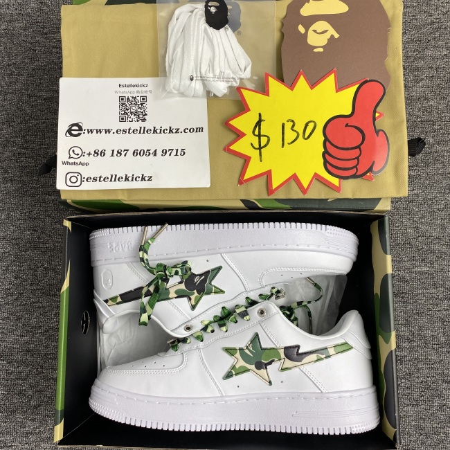 Men Women B*ape Top Sneaker