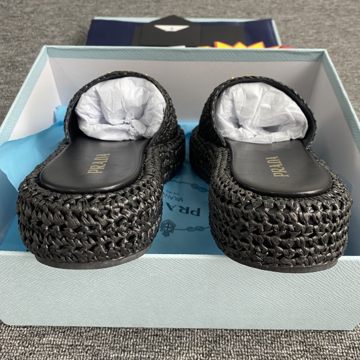 Women P*rada Top Quality Sandals