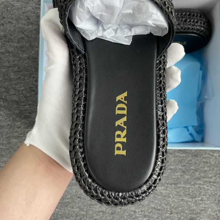 Women P*rada Top Quality Sandals
