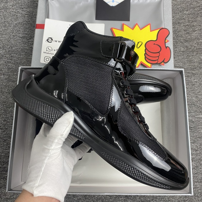 Mens P*rada Top Sneakers