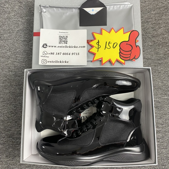 Mens P*rada Top Sneakers
