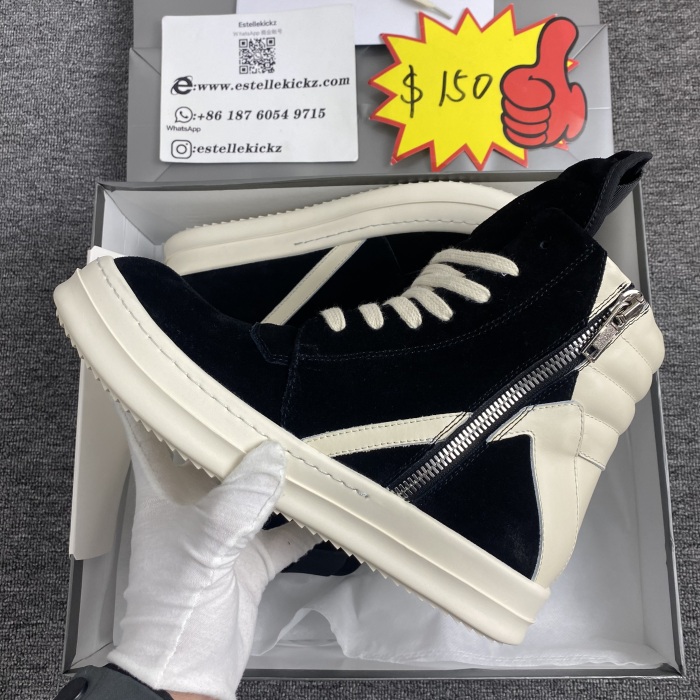 Men Women R*ick O*wens Top Sneaker