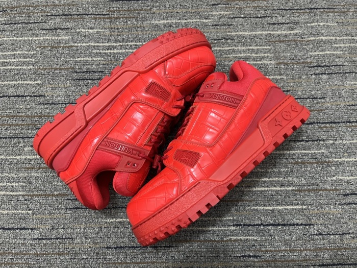 Men L*ouis V*uitton Top Sneakers