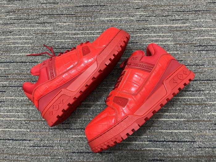 Men L*ouis V*uitton Top Sneakers