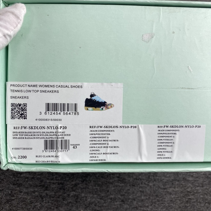 Men Women L*ANVIN Top Quality Sneaker