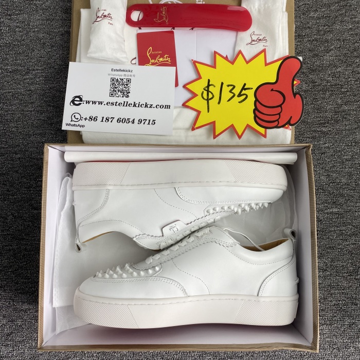 Men Women C*hristian L*ouboutin Top Sneaker
