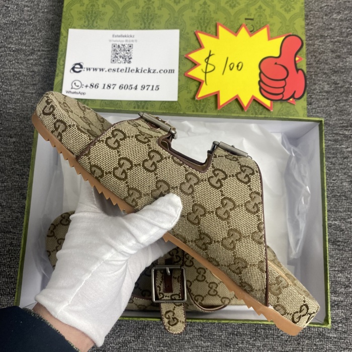 Men Women G*ucci Top Sandals