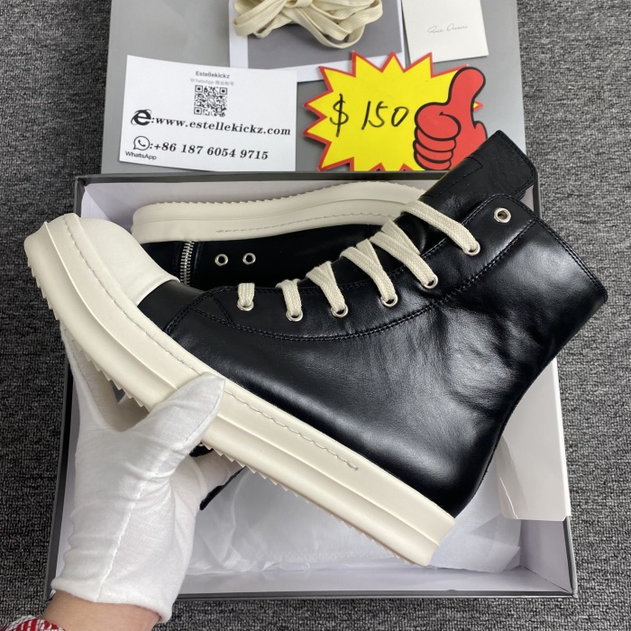 Men Women R*ick O*wens Top Sneaker