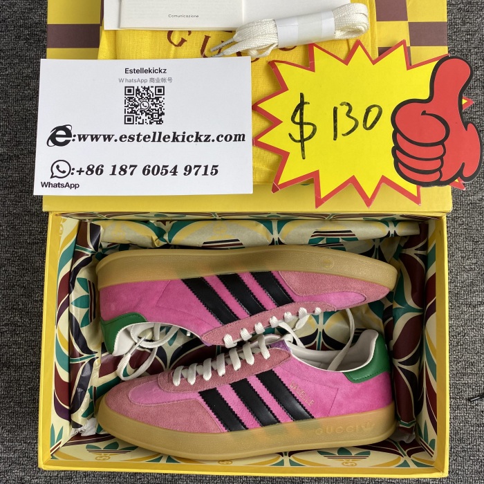 Men Women G*ucci A*didas Top Sneaker