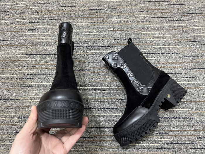 Women L*ouis V*uitton Top Boot