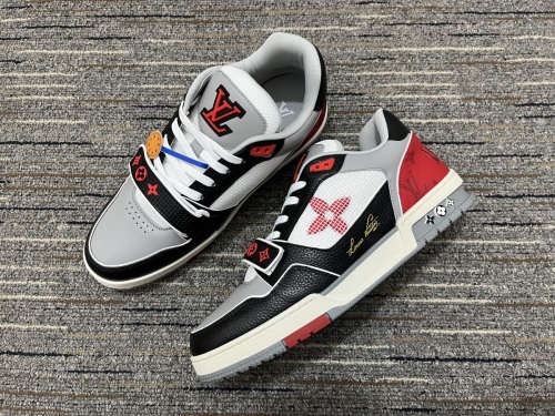 Men  L*ouis V*uitton Top Sneakers