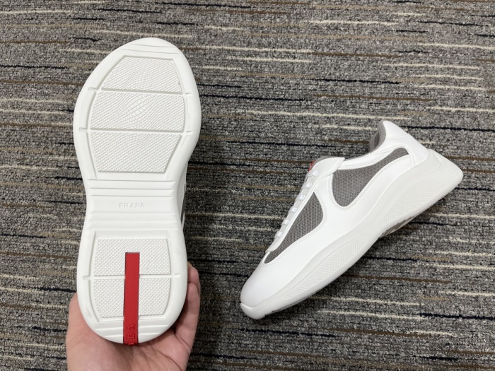 Men  P*rada Top Sneakers