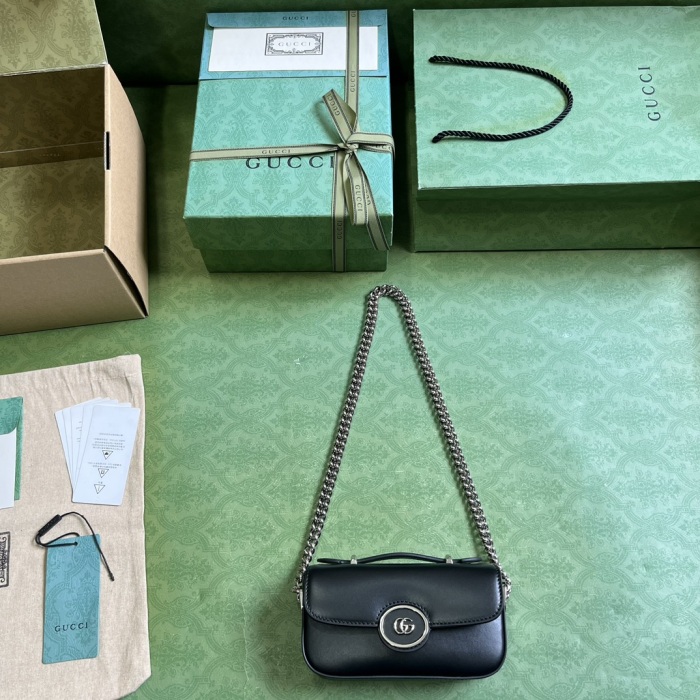 G*ucci Bag Top Quality 10*18.5*4CM