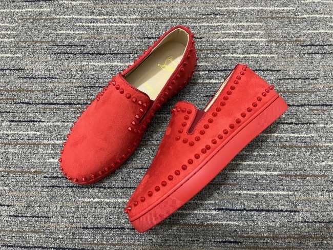 Men Women C*hristian L*ouboutin Low Top Sneakers