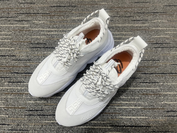 Men Women V*ersace Top Sneakers